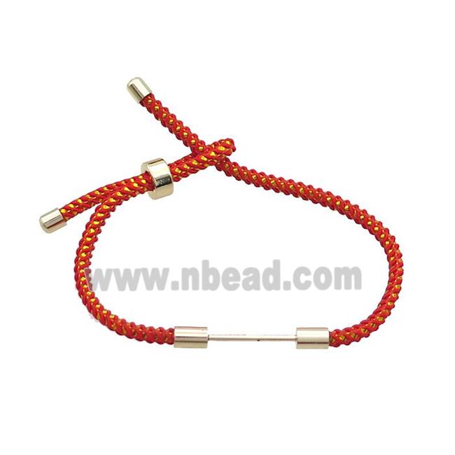 Nylon Bracelet Red