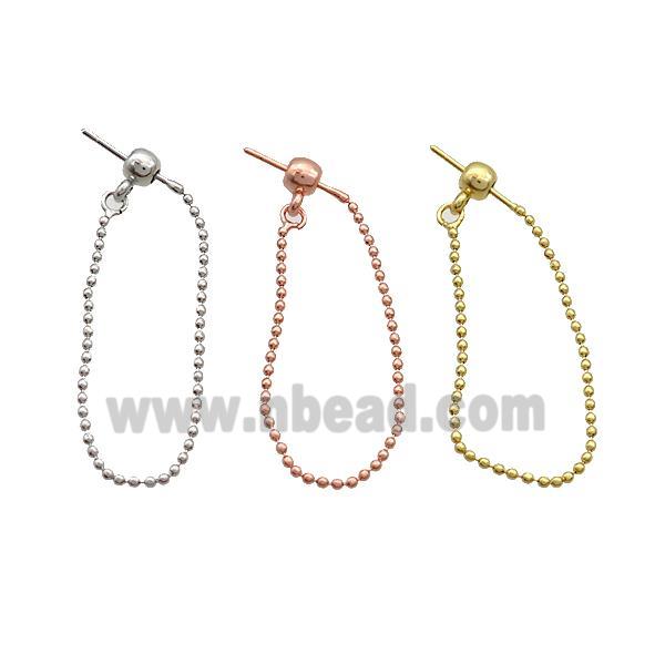 Copper Wire Earrings Mixed