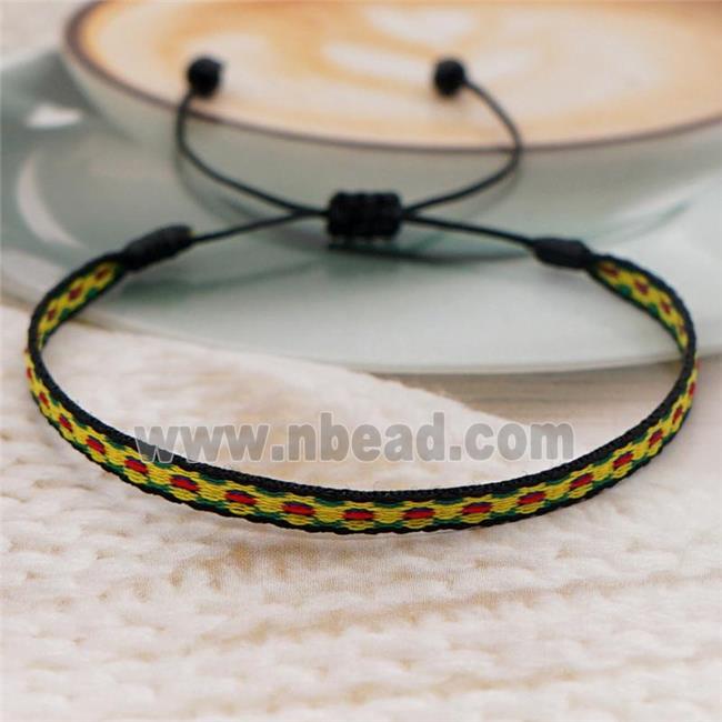 nepal style Handmade braid Bracelet, adjustable