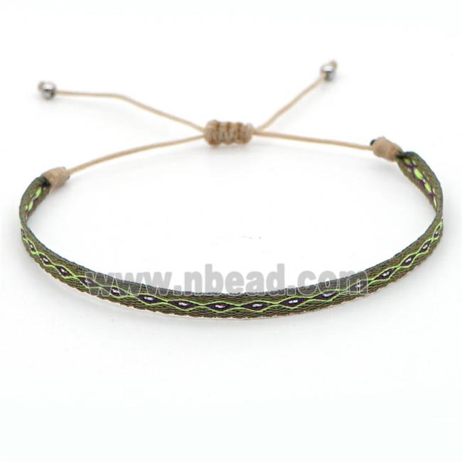 nepal style Handmade braid Bracelet, adjustable