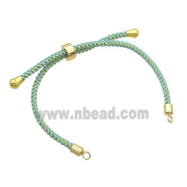 Green Nylon Bracelet Chain