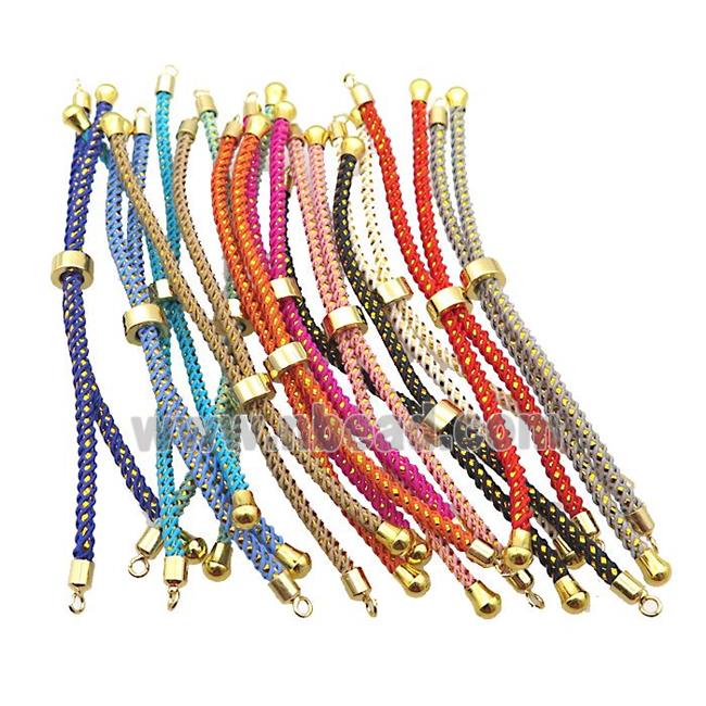 Nylon Bracelet Chain Mixed Color