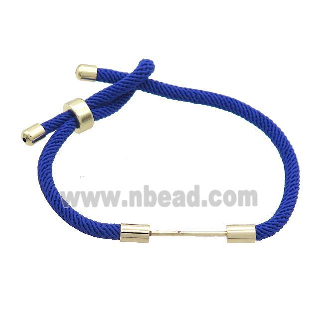 Royalblue Nylon Bracelet Chain