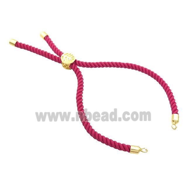 Red Nylon Bracelet Cord