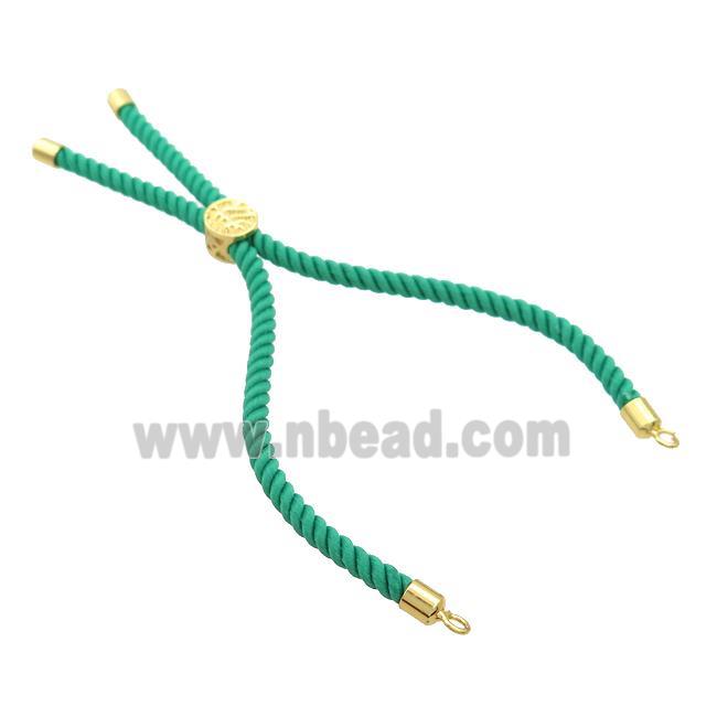 Green Nylon Bracelet Cord