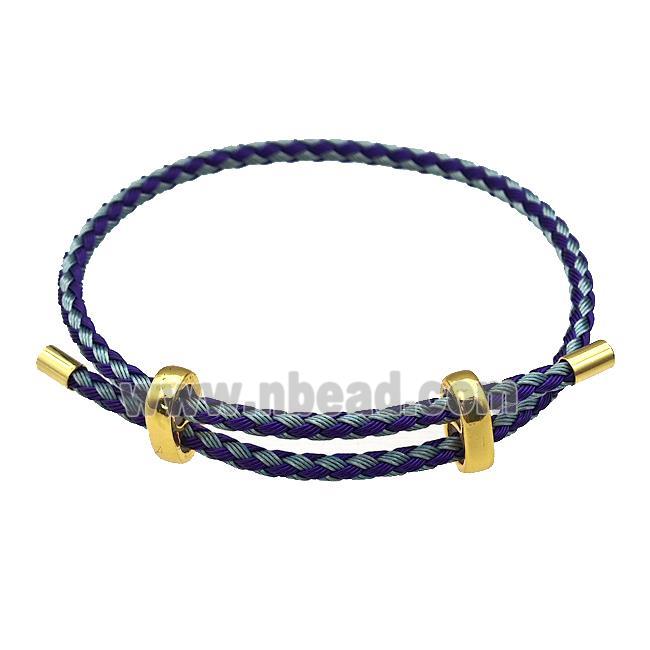 Tiger Tail Steel Bracelet, adjustable