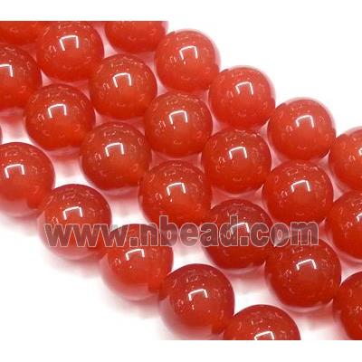round red Agate Stone Beads