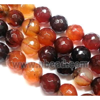 Fancy Agate Stone beads, faceted round