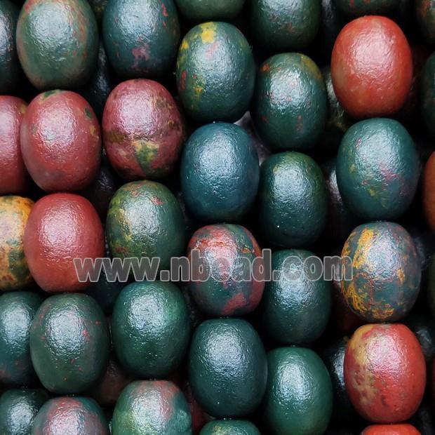 Quartzite Beads Multicolor Matte Barrel