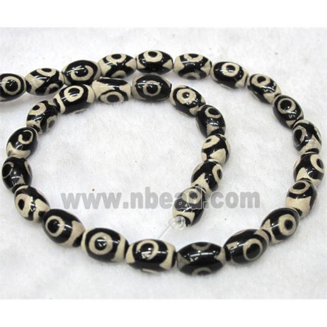 tibetan style agate beads, barrel