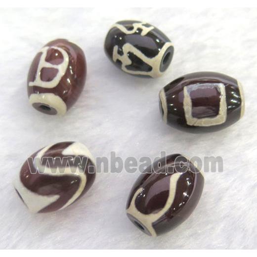 mixed tibetan Dzi beads
