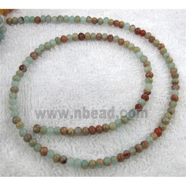 snakeskin jasper beads, rondelle