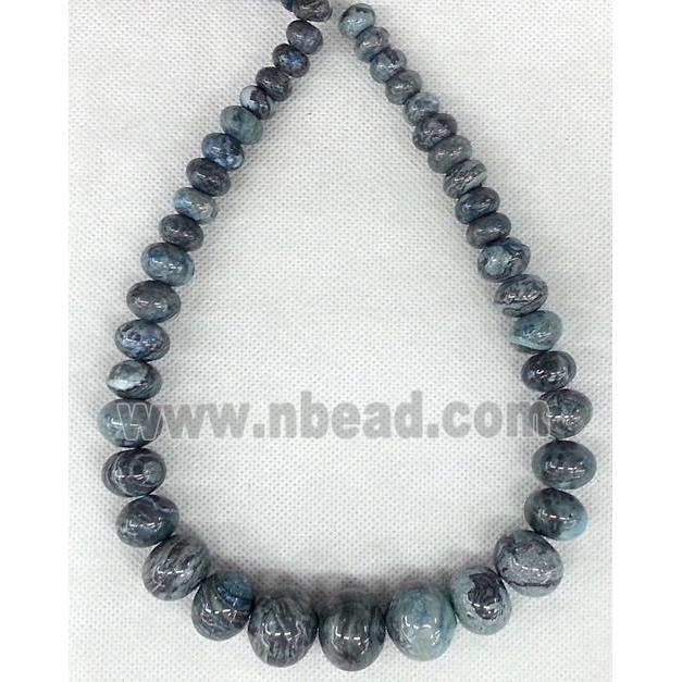 Agate rondelle beads Necklace Chain