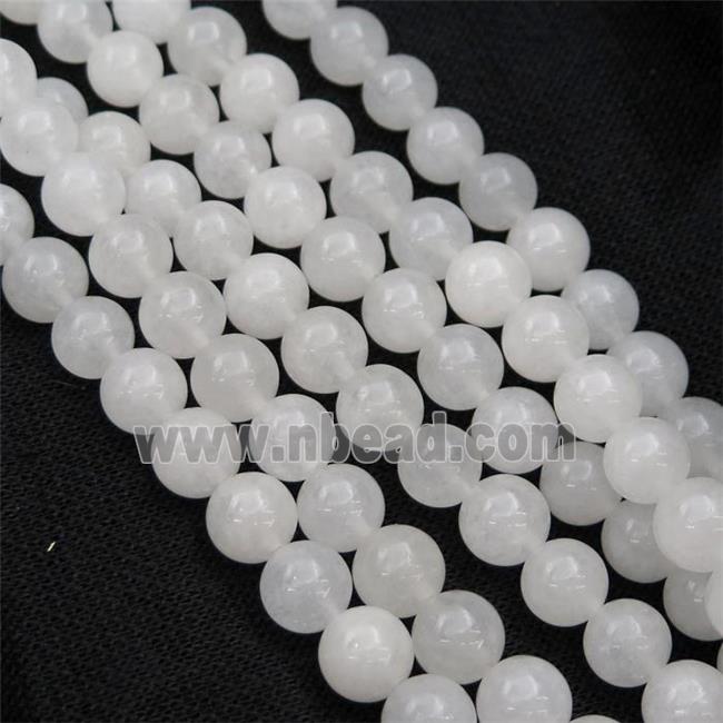 round white Jade beads