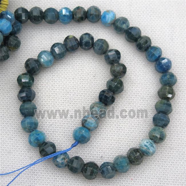 blue Apatite lantern beads