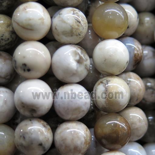 round branch Agate beads