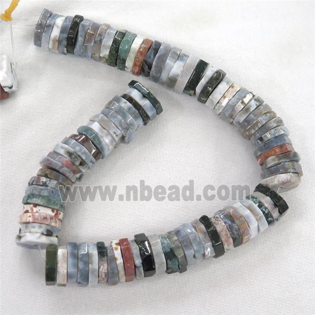 ocean Agate heishi beads