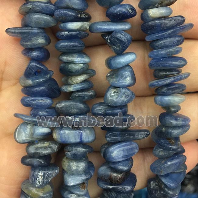 blue Kyanite chip beads