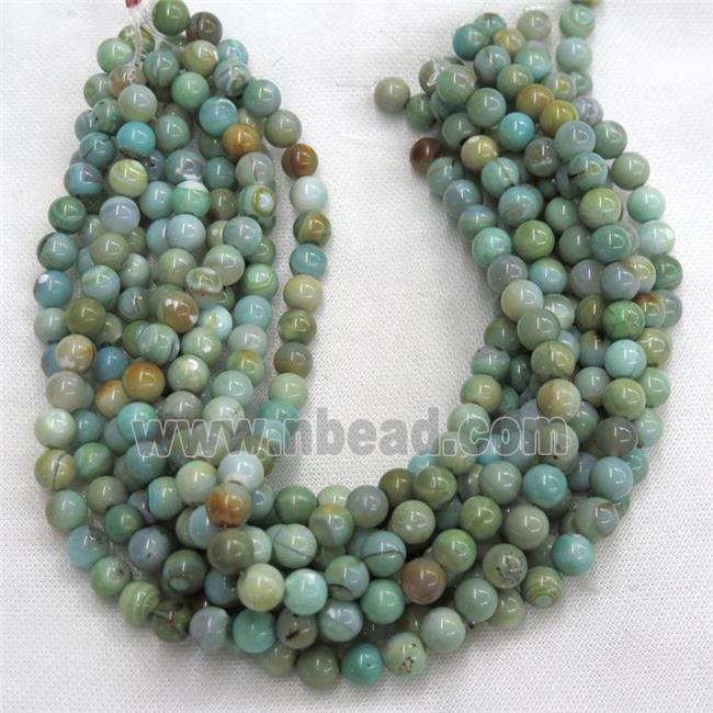 round green Agate Beads