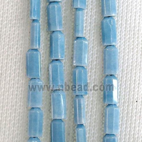 blue Oxidative Agate beads