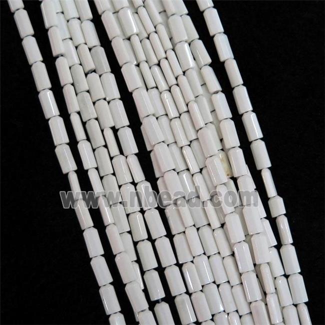 white Oxidative Agate beads