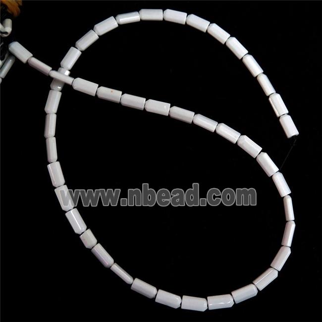white Oxidative Agate beads