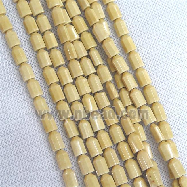 khaki Oxidative Agate beads