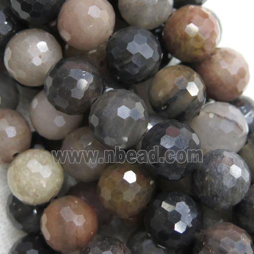 Chinese Tourmaline Beads, faceted round, A grade