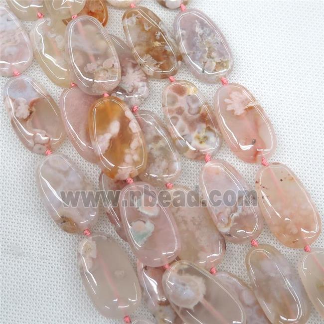 natural Cherry Agate beads, freeform