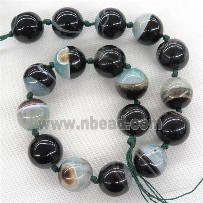 green Druzy Agate beads, round