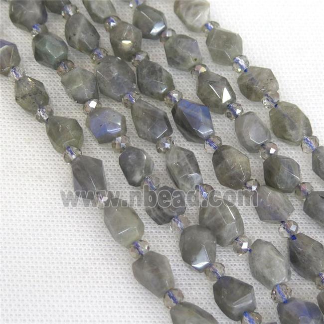Labradorite Irregular Beads
