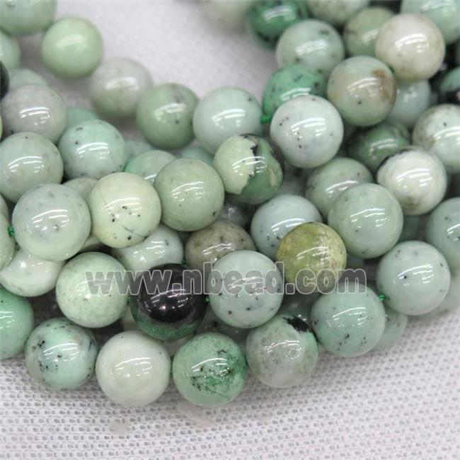 round Green Garnet beads