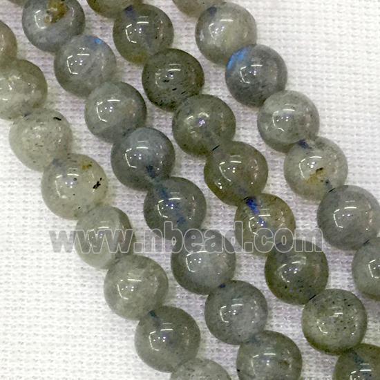 Labradorite bead, A Grade, round
