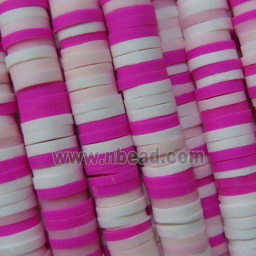 Fimo Polymer Clay heishi beads, mixed color