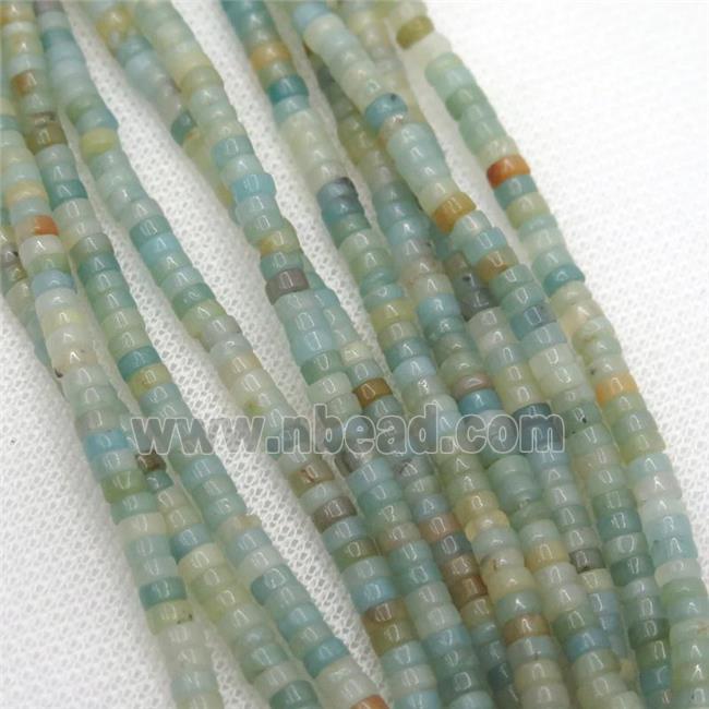 Chinese Amazonite heishi beads