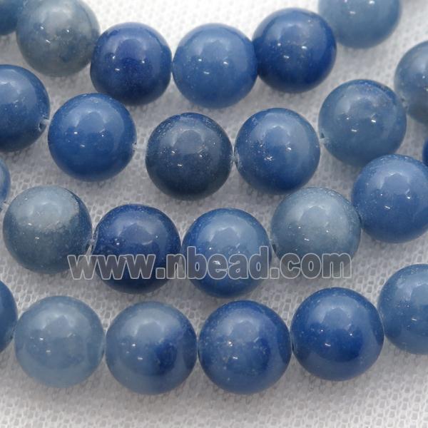 blue Aventurine Beads, round