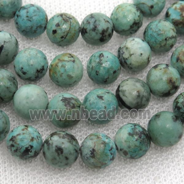 new African Turquoise Beads, round