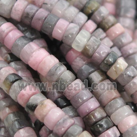 Rhodonite heishi beads