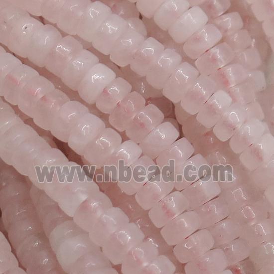Rose Quartz heishi beads