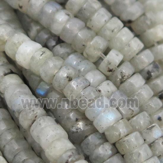 gray Labradorite heishi beads