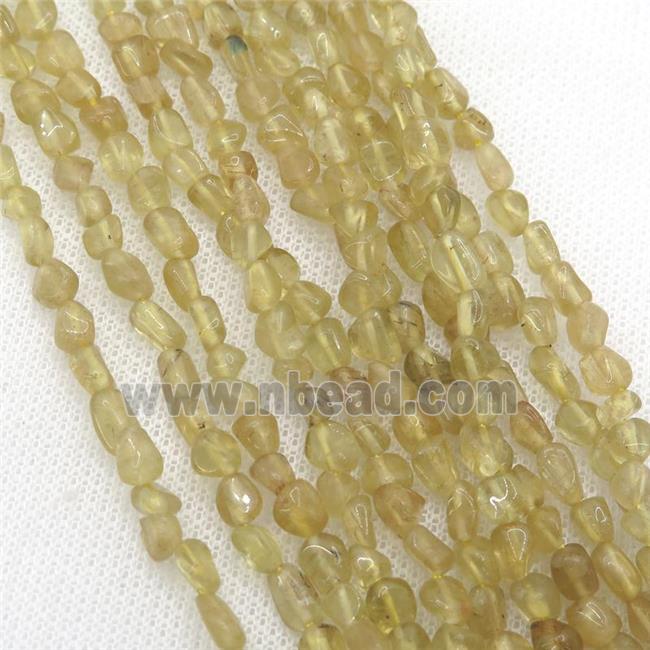 yellow Apatite beads chip