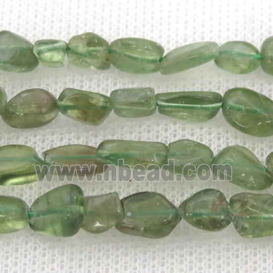 green Apatite beads chip