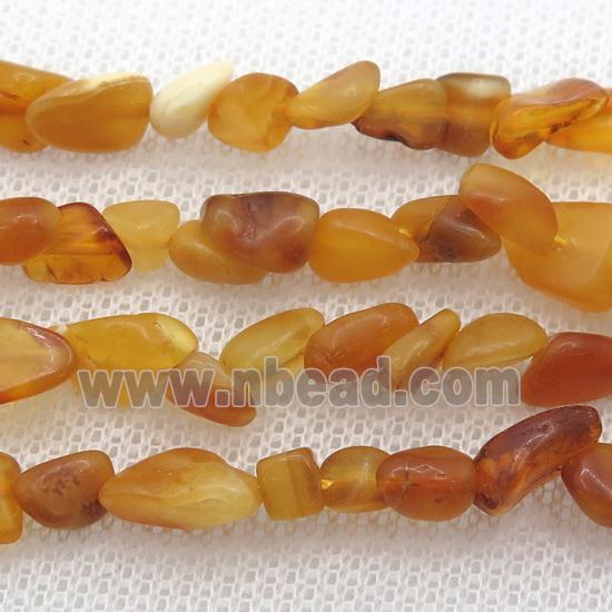 Synthetic Amber Resin Chip Beads Freeform