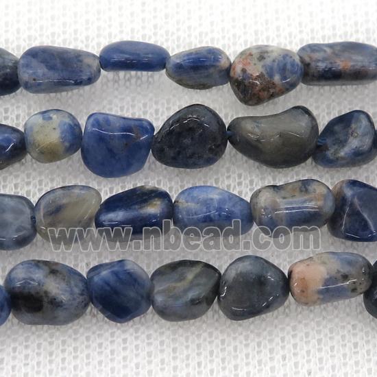 blue Sodalite chip beads