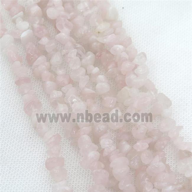 Rose Quartz chip beads