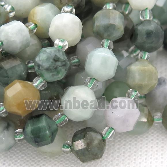 Burman Chrysoprase bullet beads