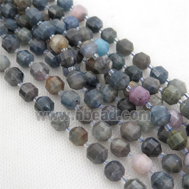 blue Sapphire bullet beads