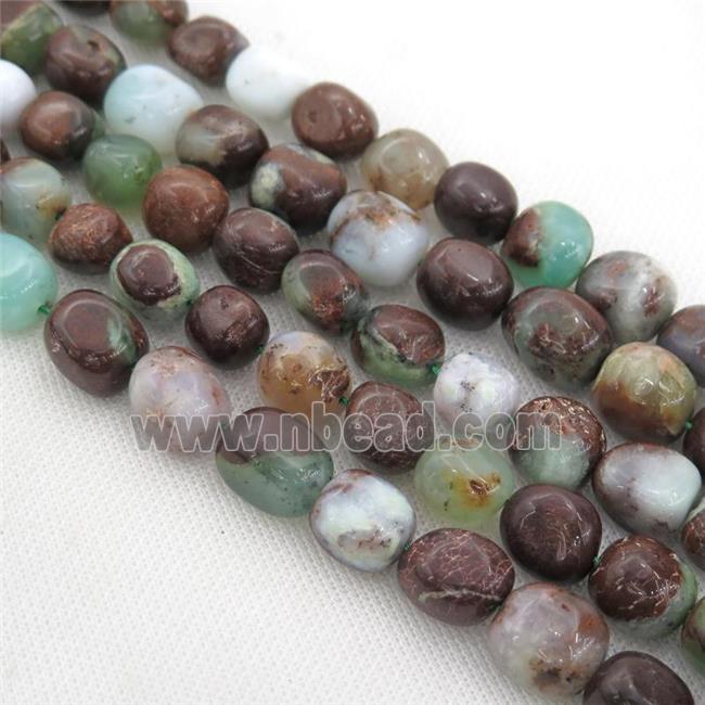 Australian Chrysoprase Beads, freeform