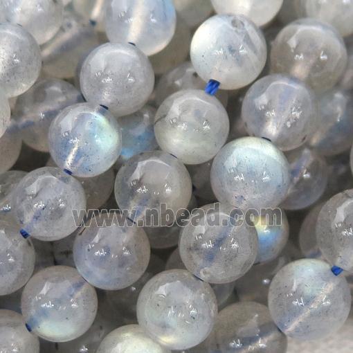 gray Labradorite Beads, round