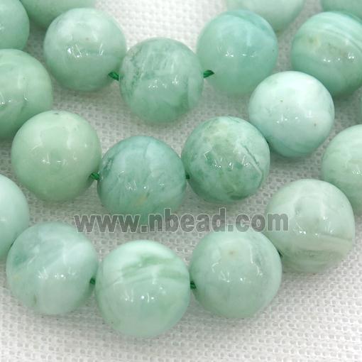 Chinese Green Fluorite Beads, round